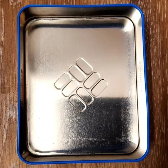 🔥Columbia wallet empty  tin box (blue)🔥 - Picture 6 of 10